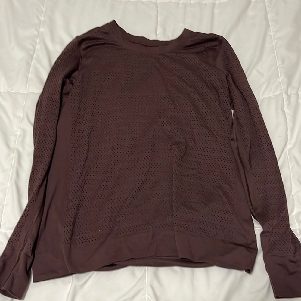 Lululemon brown purple long sleeve